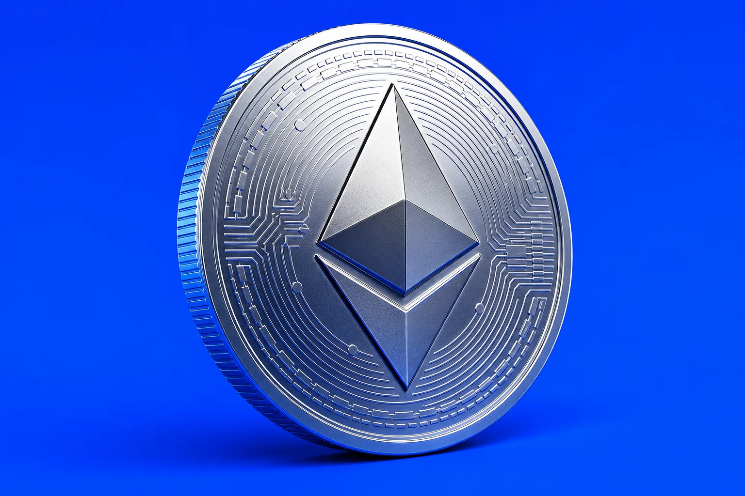 Ethereum Holds Near $1,860 as 33.6% of Supply Is Staked