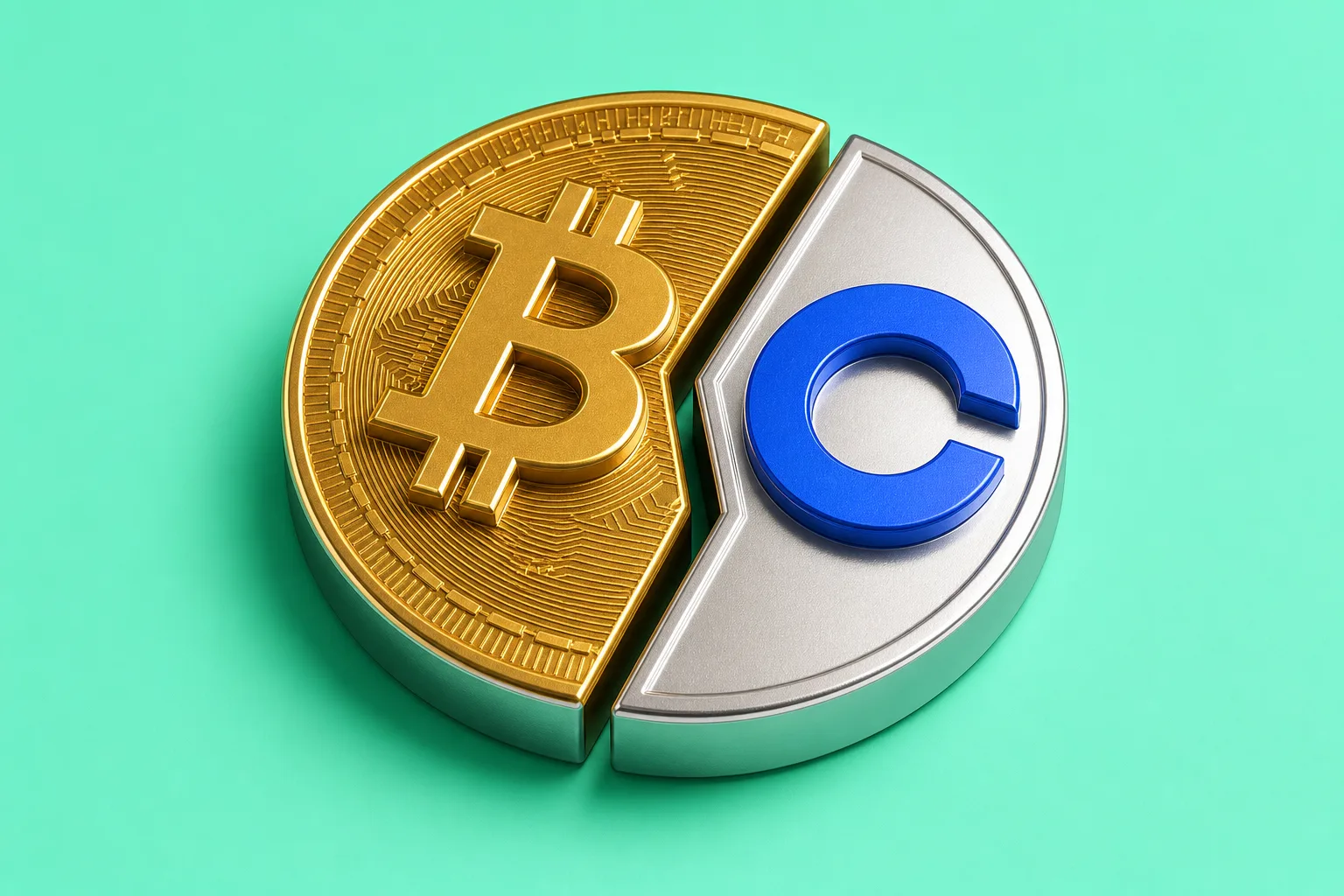 Coinbase Stock Lags Bitcoin Rally as Revenue Mix Shifts Beyond Trading