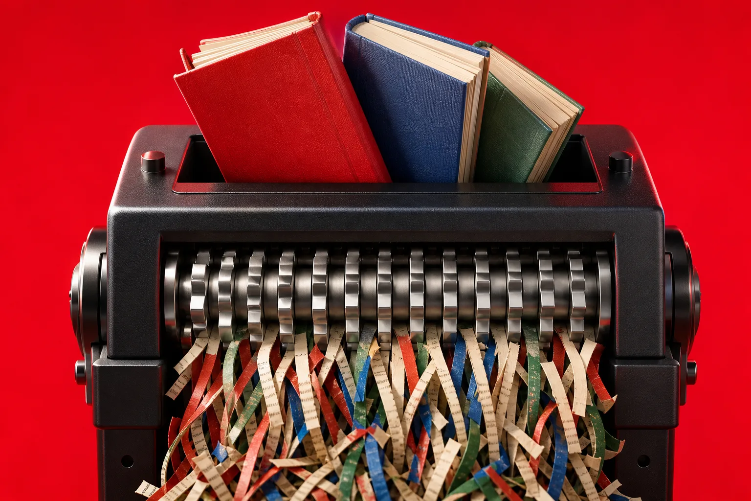 AI Book Shredding Sparks Alarm Across the Rare and Used Book Trade