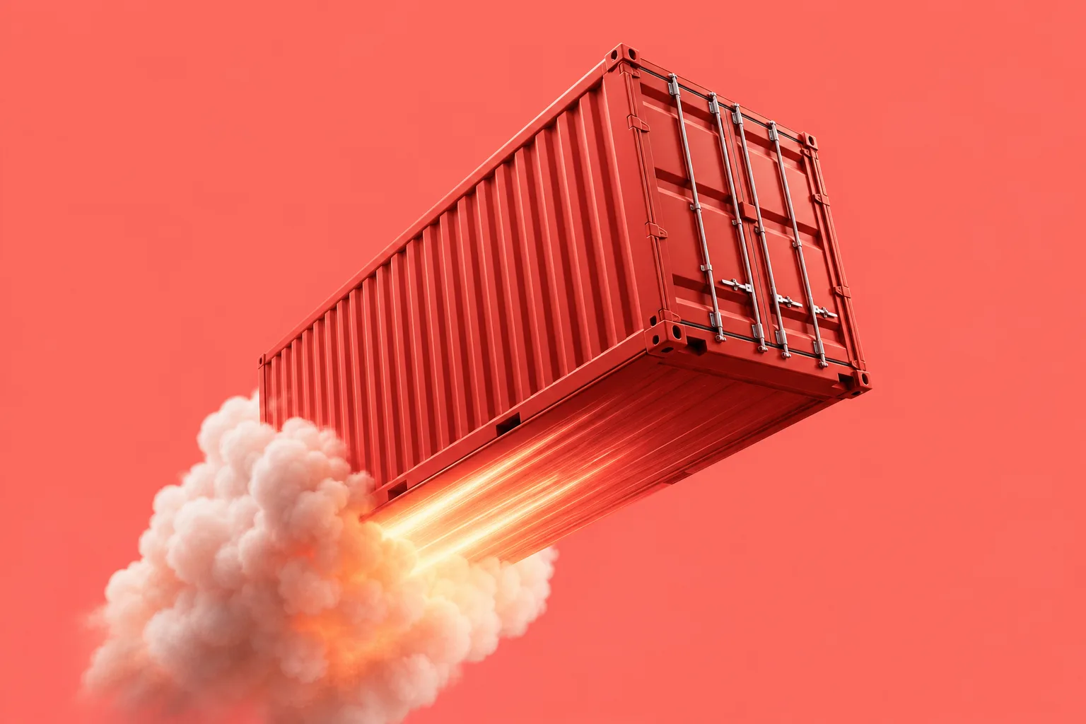 Ocean Container Freight Rates Jump 201%, Nearing Crisis-Era Peaks